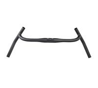 FukkeR Curvo Manubrio per Bici da Corsa 31.8mm Bicicletta Goccia Bar in Carbonio per MTB BMX DH XC AM FR Manubri Ciclismo 580/600/620/640/660/680/700/720mm (Color : Black, Size : 720mm)