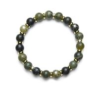 Fukugems Canada Jade Feng Shui Bracelet, Money Attraction Braccialetto, Buona Fortuna Beaded Braccialetto, Imprenditore Business Relationship Braccialetto, Happy Mood Crystal Braccialetto