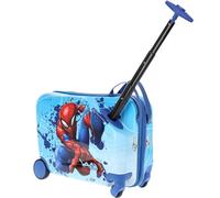FUL Bagaglio unisex per bambini, motivo: Spider-Man, con ruote, trolley da viaggio rigido, azzurro, 48,9 cm, Azzurro chiaro, 19 Inch, Spider-man - Valigia da viaggio con ruote, trolley da viaggio con