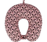 Ful Cuscino cervicale da viaggio Disney Minnie Mouse per aereo, auto e ufficio, comodo e traspirante, rosa cipria