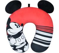 Ful Cuscino cervicale da viaggio Disney Topolino per aereo, auto e ufficio, comodo e traspirante, nero/bianco/rosso, taglia unica, cuscino da viaggio Disney portatile da viaggio