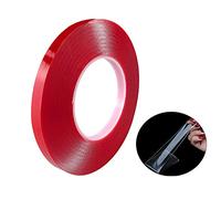 FULARR® 10M X 10MM Premium Trasparente Acrilico Schiuma Nastro, Extra Forte Acrilico Biadesivo Nastro, Alte Prestazioni Montaggio Nastro Rotolo (Spessore 1mm)