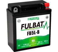 Fulbat Batteria moto FB5L-B/YB5L-B GEL SLA impermeabile 5,3AH 65 AMPS