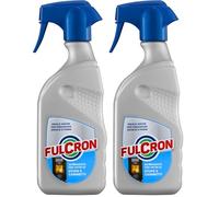 FULCRON 2552 Detergente Vetri, Stufe e Caminetti 500 ml, Formula Alta Concentrazione, Ideale per Fuliggine e Incrostazioni su Griglie, Schiuma Attiva, Profumo Agrumato, Pronto alluso, 1