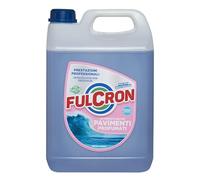 FULCRON Detergente Neutro Pavimenti Profumati, Senza Risciacquo, 5L | Detersivo Pavimenti Profumato ad Asciugatura Rapida, Profumo Brezza Marina