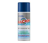FULCRON Igienizzante Climatizzatori 400 ml, Formula base Alcool, Rimuovere Germi e Batteri, Elimina Cattivi Odori, Fragranza Profuma Ambiente, Idoneo HACCP