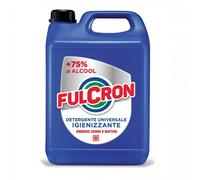 Fulcron Igienizzante Superfici 5L 75% Alcol Metallo Plastica Vetro Auto Moto Veicoli