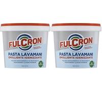 Fulcron Pasta lavamani 750 ml, Lavamani emolliente e detergente, Potere pulente e sgrassante, Ideale anche per eliminare lo sporco difficile, Uso industriale (Confezione da 2)