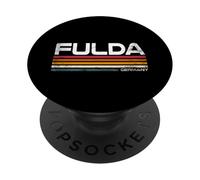 Fulda Retro Design Monaco di Baviera Fulda Hesse Lover PopSockets PopGrip Adesivo