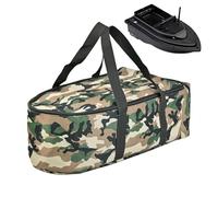 Fulenyi Borsa da pesca, borsa per scatola per attrezzatura da pesca, robusta borsa per esche e attrezzature da barca, pratica organizer portatile resistente all'usura per la pesca, Mimetico CP