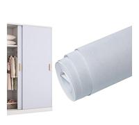 Fulenyi Carta da parati per corridoi e scale,Carta da parati strutturata blu scuro liscia,Carta da parati liscia per soffitto fai-da-te | Riforma decorativa di tavolo e porta, carta da parati non