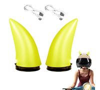 Fulenyi Orecchie per caschi | per caschi da Moto da Donna | Corna del Diavolo Che Si Illuminano al Buio, Decorazioni per Casco da Moto per Donne, Uomini, Ragazze, Ragazzi