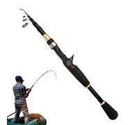 Fulenyi Palo di richiamo telescopico, Palo da Pesca telescopico lontano - Canna da Pesca Casting - Canna da Pesca Casting Lungo Raggio, Canna da Pesca portatile Lancio lontano,