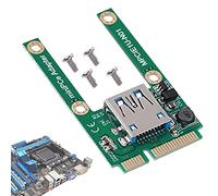 Fulenyi PCI a USB | Espansione portatile slot per schede PCI E su adattatore USB 3.0, scheda adattatore ris-PCI Express PCI-E a USB 3.0