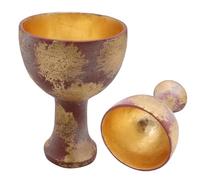 Fulenyi Sacro Prop, Ciotola in Resina del Santo Graal di Cristo | San, Decorazione per Feste, Ornamenti Religiosi, Decorazione di Halloween in Resina