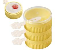 Fulenyi Stampi per pallet di gelato, stampo per pallet - stampo creativo per pallet - stampi creativi per pallet, stampo per gelato a 3 strati, stampi per gelato riutilizzabili facile