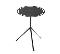 Fulenyi Treppiede portatile,Tavolo da picnic Treppiede,Tavolo da picnic pieghevole portatile con treppiede | Tavolo da pranzo all'aperto in lega di alluminio, altezza regolabile, cuscinetto in gomma
