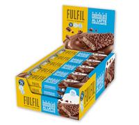 FULFIL - 15 Barrette Proteiche da 55 Grammi, Gusto Cioccolato Croccante al Latte con 9 Vitamine e Pochi Zuccheri, Confezione da 825 Grammi