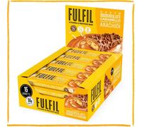 Fulfil Barrette Proteiche Cioccolato Caramello Arachidi Espositore Bar 15x55g