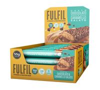 FULFIL Barrette Proteiche Gusto Cioccolato e Caramello Salato gr. 55 x 15
