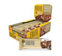 Fulfil Barrette vitaminiche e proteiche (15 barrette da 40 g) - Gusto frusta al cioccolato e nocciola - 14 g di proteine ad alto contenuto proteico, 9 vitamine, basso contenuto di zucchero
