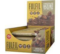 Fulfil Barrette vitaminiche e proteiche (15 barrette da 40 g) - Gusto frusta al cioccolato e nocciola - 14 g di proteine ad alto contenuto proteico, 9 vitamine, basso contenuto di zucchero