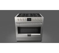 Fulgor Cucina Sofia FSRC 3606 P MG MK 2F X con forno multifunzione pirolitico e piano a gas finitura inox da 91 cm