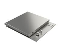 Fulgor fobq 602 g x barbecue a gas professionale incasso 61cm