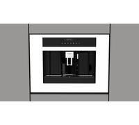 Fulgor Macchina caffè FCM 4500 TF WH finitura vetro bianco da 60 cm