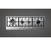 Fulgor Piano cottura a gas CPH 1124 G WK X finitura acciaio inox da 112 cm