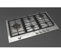 Fulgor Piano cottura a gas FPH 905 G WK X finitura acciaio inox da 90 cm