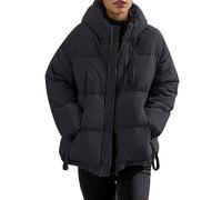 Fulidngzg Giubbotto Invernale Donna Curvy Elegante Antivento Giubbino Taglie Forti Outdoor Comode Piumino Leggero Autunno Giubbotto Trekking Trapuntata Giacca Jacket Corto