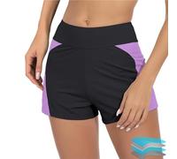 Fulidngzg Mutande Assorbenti Donna,Costume Mestruale Donna Bikini a Vita Alta - Slip Assorbente Protettivo con Doppio Strato Antingoccia per Nuoto e Spiaggia Versatile Comodo