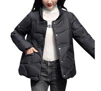 Fulidngzg Piumino Donna Antivento Comode Leggero Giubbotto Taglie Forti Outdoor Invernale Autunno Piumini Corto Trapuntata Giubbino Curvy Elegante Giacca Trekking Jacket