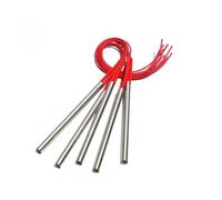 FULIMEI 10 PZ 10mm 190~220mm 201SUS Tubo di Riscaldamento Elettrico Cilindrico Tubolare Singola Testa Doppio Riscaldatore 470/490/500/520/550W (Size : 220V, Color : 500W 10x200mm(DxL))