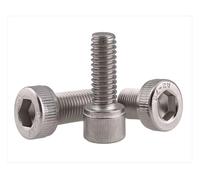 FULIMEI Bulloni in acciaio inossidabile 304 Viti a esagono incassato ad alta resistenza M1.4 .6 M2 .5 M3 Testa cilindrica spigata(M1.4X10 150pcs)