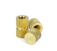 FULIMEI Dado di fissaggio a caldo in ottone M10 su plastica, inserti filettati termofissati for stampe 3D(M10x10x12-60 pcs)