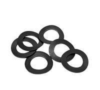 FULIMEI Rondelle ondulate curve in acciaio al carbonio nero elastiche(M30-5pcs)