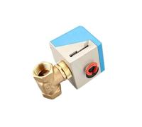 FULIMEI Valvola di intercettazione elettrica in ottone, 2 fili, AC220V, valvole a globo motorizzate a vie, 1/2", 3/4", 1"(3/4",24VAC)