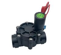 FULIMEI Valvola solenoide dell'acqua normalmente chiusa da 3/8" 1/2" 3/4" 1" 220V 12V 24V in nylon for irrigazione di giardini agricoli e paesaggistici(1",12VDC)