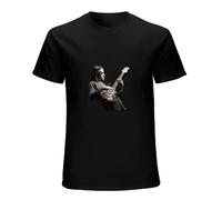 FULINYAN Maglietta da uomo Jaco Pastorius Jazz Cool Retro con stampa grafica XS, Nero , M
