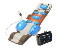 Full Body Massage Mat, 3D Body Stretching White (Stretching & Traction & Heat)