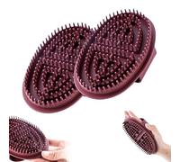 Full Body Meridian Massage Brush, Suitable for Body Relaxation Daily Bathing and Spa Treatment(2pcs)