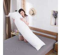 Full Body Pillow Insert For Adults - Soft Body Cushion For Bed Head And Back Support, Long Hugs Pillow For Side Sleepers, Super Soft And Durable(50x160cm(20x63inch))