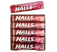 FULL BOX OF HALLS SUGAR FREE SWEETS 20 x 33g PER PACK (CHERRY MENTHOL)