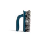 Full Circle Clean Ocean - Spazzola per il bagno, resistente, con setole rigide, per tappeti, doccia, vasca da bagno, cucina e uso domestico