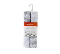 Full Circle Home Panni Per Piatti In Cotone Biologico Grigio, 3 Pezzi