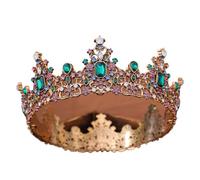 Full Circle Seven-Color Diamond - Princess Crown For Pageants & Bridal(Color 2)