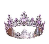 Full Circle Seven-Color Diamond - Princess Crown For Pageants & Bridal(Color 5)
