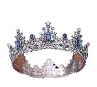 Full Circle Seven-Color Diamond - Princess Crown For Pageants & Bridal(Color 6)
